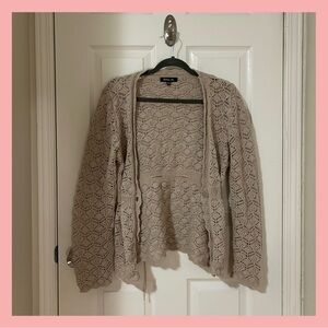 Dalia Tan Knit Cardigan